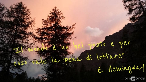 citazione Hemingway