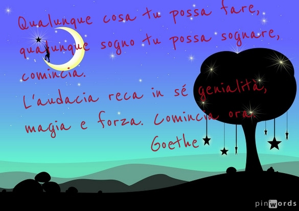 citazione Goethe